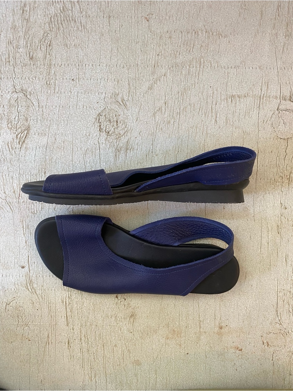 Arche Women's Slingback Sandals in Navy Blue